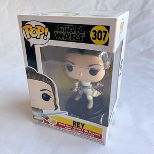 Funko POP! Star Wars The Rise of Skywalker Rey #307 Vinyl Figure DAMAGED